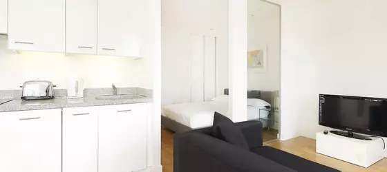 Fran Apartment | Londra (ve civarı) - London City Center - Kings Cross St. Pancras