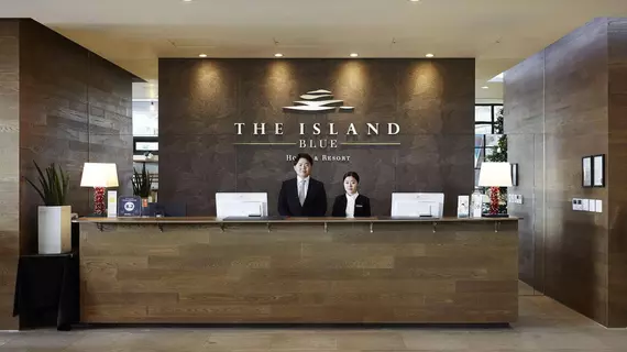 The Island Blue Hotel | Jeju Adası - Seogwipo - Seogwipo Şehri