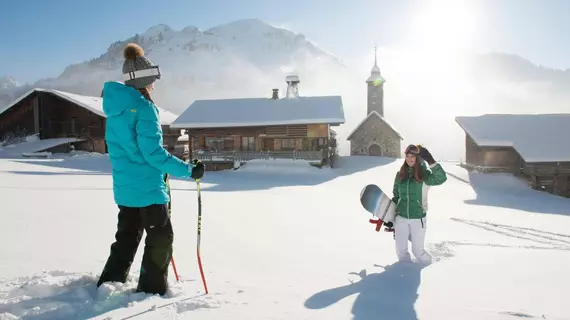 Le Roc des Tours | Auvergne-Rhone-Alpes - Haute-Savoie (bölge) - Le Grand-Bornand - Le Chinaillon