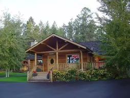 Somer's Bay Log Cabin lodging | Montana - Whitefish (ve civarı) - Somers