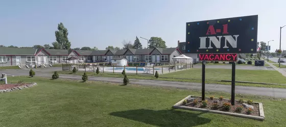 A1 Motel | Ontario - Niagara Regional Belediyesi - Niagara Şelalesi (ve civarı), Kanada - Niagara Şelalesi