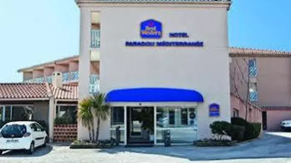 Best Western Hotel Paradou Mediterranée | Provence - Alpes - Cote d'Azur - Bouches-du-Rhone (bölge) - Marseille (ve civarı) - Sausset-les-Pins