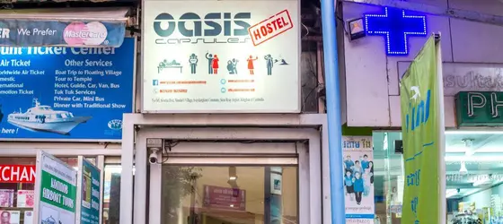 Oasis Capsules Hostel | Siem Reap (ili) - Siem Reap