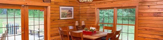 Log Gables - Log Home | Wisconsin - Wisconsin Dells (Wisconsin Vadileri) (ve civarı) - Wisconsin Dells - Delton Gölü