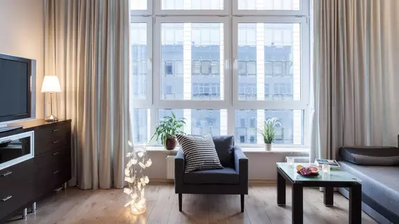 Mint Rooms Serviced Apartments in Warsaw | Mazovya Voyvodalığı - Varşova (ve civarı) - Wola