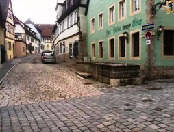 Hotel Schwarzer Adler | Bavyera - Rothenburg ob der Tauber - Rothenburg Eski Kent Bölgesi