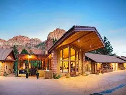 Cliffrose Lodge & Gardens and Zion National Park | Utah - Springdale - Zion Ulusal Parkı Güney Girişi