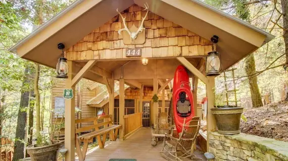 Moonshine Rapids Cabin | Georgia - Blue Ridge (ve civarı) - Ellijay