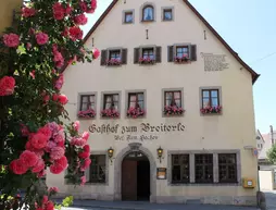 Hotel Gasthof Zum Breiterle | Bavyera - Rothenburg ob der Tauber - Rothenburg Eski Kent Bölgesi