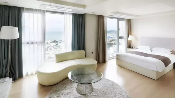 The Island Blue Hotel | Jeju Adası - Seogwipo - Seogwipo Şehri