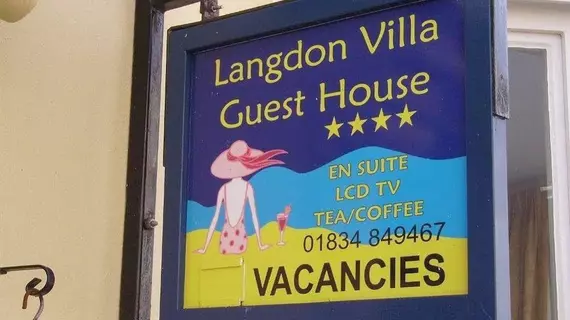 Langdon Villa Guest House | Galler - Pembrokeshire - Tenby