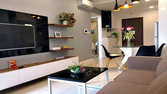 Sunny Tropical Apartment | Binh Duong (vilayet) - Ho Şi Min Şehri (ve civarı) - Ho Chi Minh City - Quận 1 - Bach Dang Nehir Kenarı