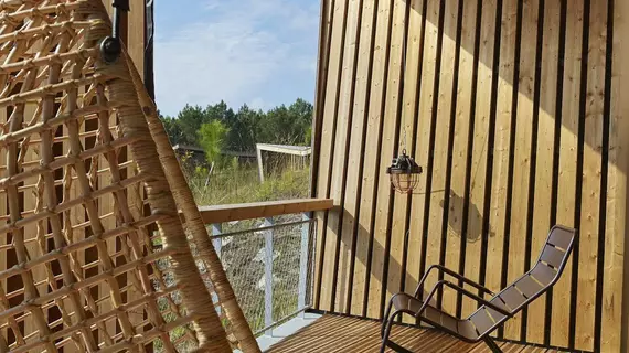 Les Echasses EcoLodge | Nouvelle-Aquitaine - Landes (bölge) - Saubion