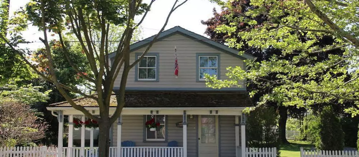 The Swayze Cottage | Ontario - Niagara Regional Belediyesi - Niagara Şelalesi (ve civarı), Kanada - Niagara-on-the-Lake - Old Town Historic District