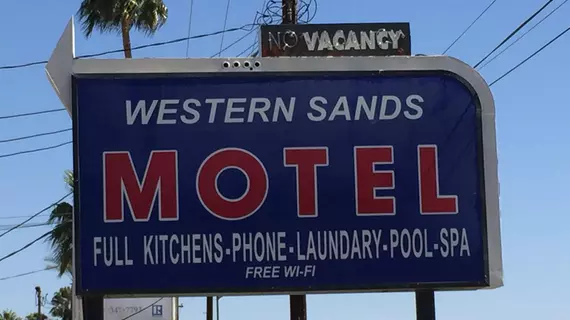 Western Sands Motel | Kaliforniya - Imperial County - Palm Springs (ve civarı) - Indio