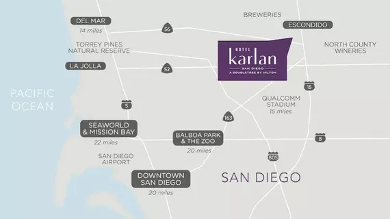 Hotel Karlan San Diego - a DoubleTree by Hilton | Kaliforniya - San Diego County - Kuzey Merkez San Diego