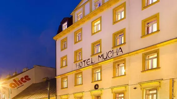 Hotel Mucha | Prag - Městská čast Praha 8 (en büyük Prag ilçesi) - Florenc