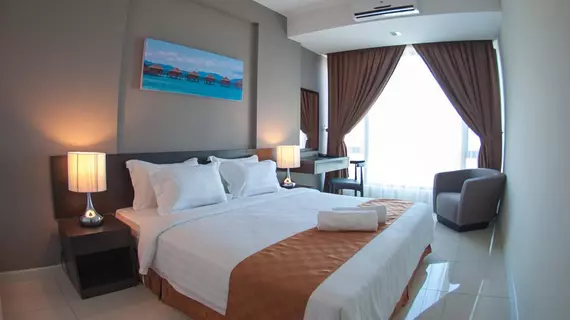 Sky Hotel Kota Kinabalu | Sabah - Kota Kinabalu (ve civarı) - Kota Kinabalu - Pusat Bandar - Kota Kinabalu Kent Merkezi