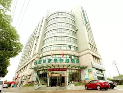 GreenTree Inn Shanghai Songjiang WanDa Plaza Rongmei Road Express Hotel | Şanghay (ve civarı) - Şangay