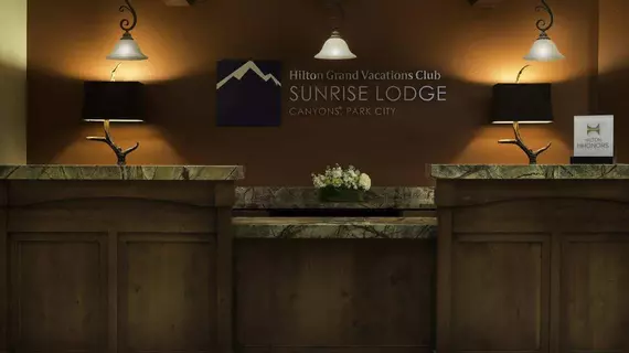 Sunrise Lodge, a Hilton Grand Vacations Club | Utah - Park City (ve civarı) - Park City