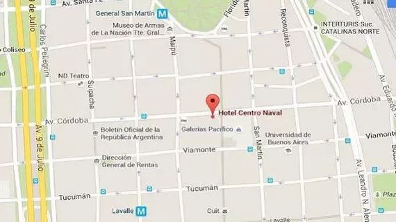 Hotel Centro Naval | Buenos Aires (ili) - Buenos Aires (ve civarı) - Buenos Aires - Capital Federal District