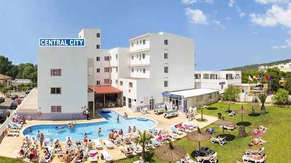 Apartamentos Central City | Balearic Adaları - İbiza Adası - Sant Antoni de Portmany - West End