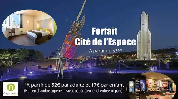 Campanile Toulouse Cité de l'Espace | Occitanie - Haute-Garonne - Toulouse (ve civarı) - Toulouse - Toulouse Güney Doğu