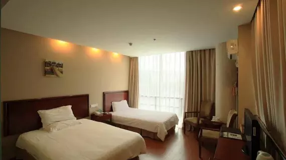 GreenTree Inn Shanghai Dongming Road Subway Station Express Hotel | Şanghay (ve civarı) - Şangay