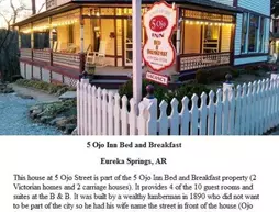 5 Ojo Inn Bed and Breakfast | Arkansas - Bentonville - Fayetteville (ve civarı) - Eureka Springs