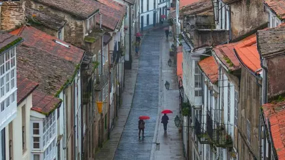 Pousadas de Compostela Hotel Pombal | Galicia - La Coruna (vilayet) - Santiago de Compostela - Santiago de Compostela Kent Merkezi