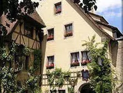 Burghotel | Bavyera - Rothenburg ob der Tauber - Rothenburg Eski Kent Bölgesi