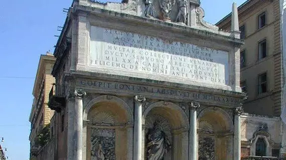 Moses Fountain | Lazio - Roma (ve civarı) - Roma Kent Merkezi - Rione XVIII Castro Pretorio