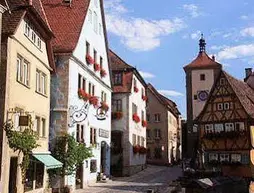 Glocke Weingut und Hotel | Bavyera - Rothenburg ob der Tauber - Rothenburg Eski Kent Bölgesi