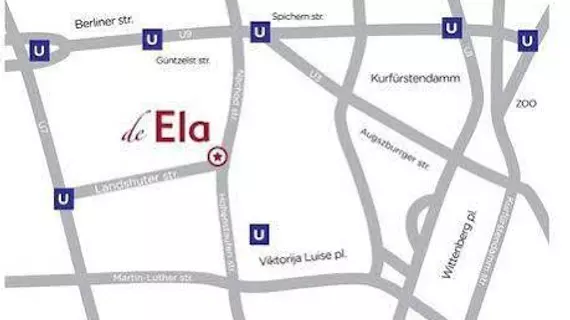 Hotel de Ela | Berlin (ve civarı) - Tempelhof-Schoeneberg - Diplomatic Quarter - Schoeneberg