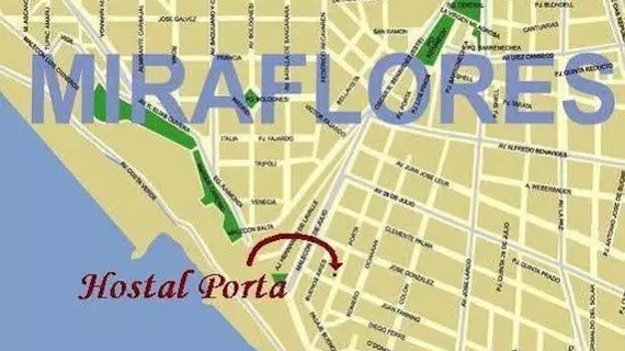 Hostal Porta | Lima (bölge) - Lima Province - Lima (ve civarı) - Lima - Miraflores