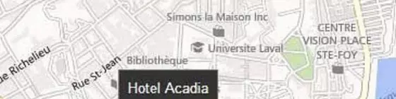 Hotel Acadia | Quebec - Quebec (ve civarı) - Quebec - Charlesbourg - Centre-Ville