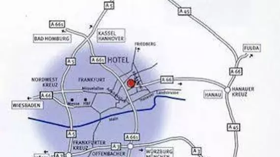 Hotel Amadeus Frankfurt | Hessen - Frankfurt (ve civarı) - Frankfurt