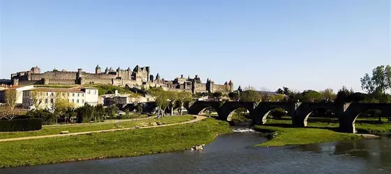 Hôtel du Soleil Le Terminus | Occitanie - Aude (bölge) - Carcassonne (ve civarı) - Carcassonne - Bastide Saint-Louis