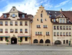 Hotel Eisenhut | Bavyera - Rothenburg ob der Tauber - Rothenburg Eski Kent Bölgesi