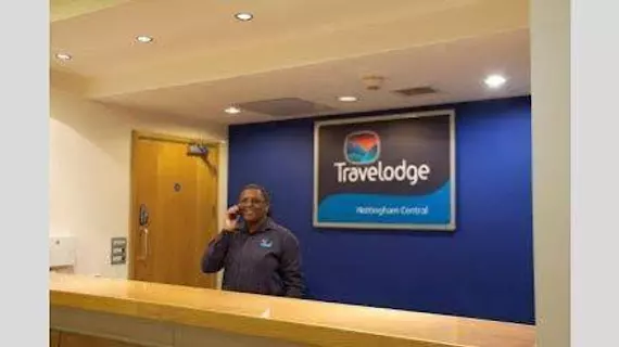 Travelodge Nottingham Central | Nottinghamshire (kontluk) - Nottingham - Nottingham Kent Merkezi