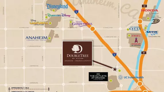 DoubleTree by Hilton Anaheim/Orange County | Kaliforniya - Orange County - Anaheim - Anaheim Resort